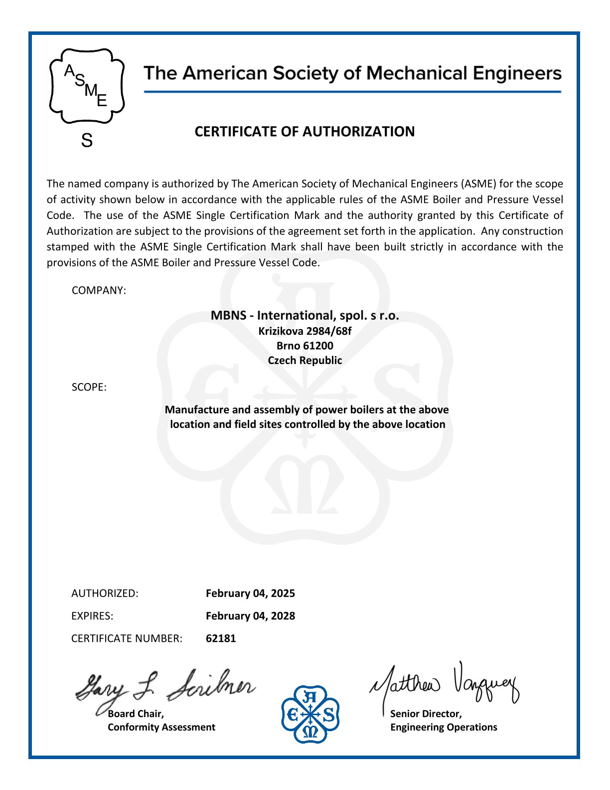ASME 62181